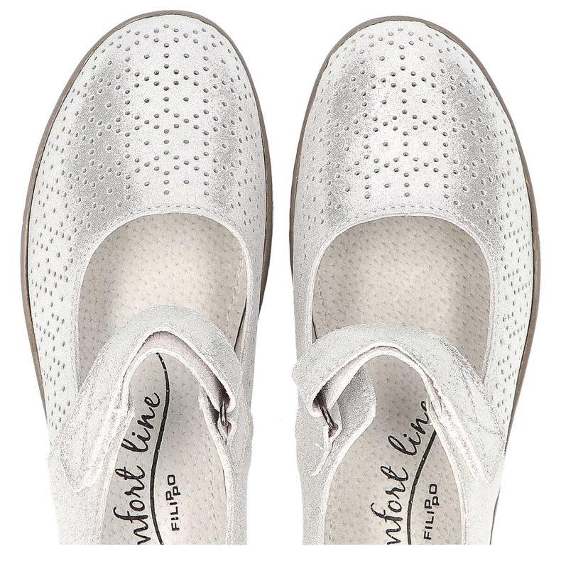 Zapatillas Filippo DP1319/20 Si Plata gris 1