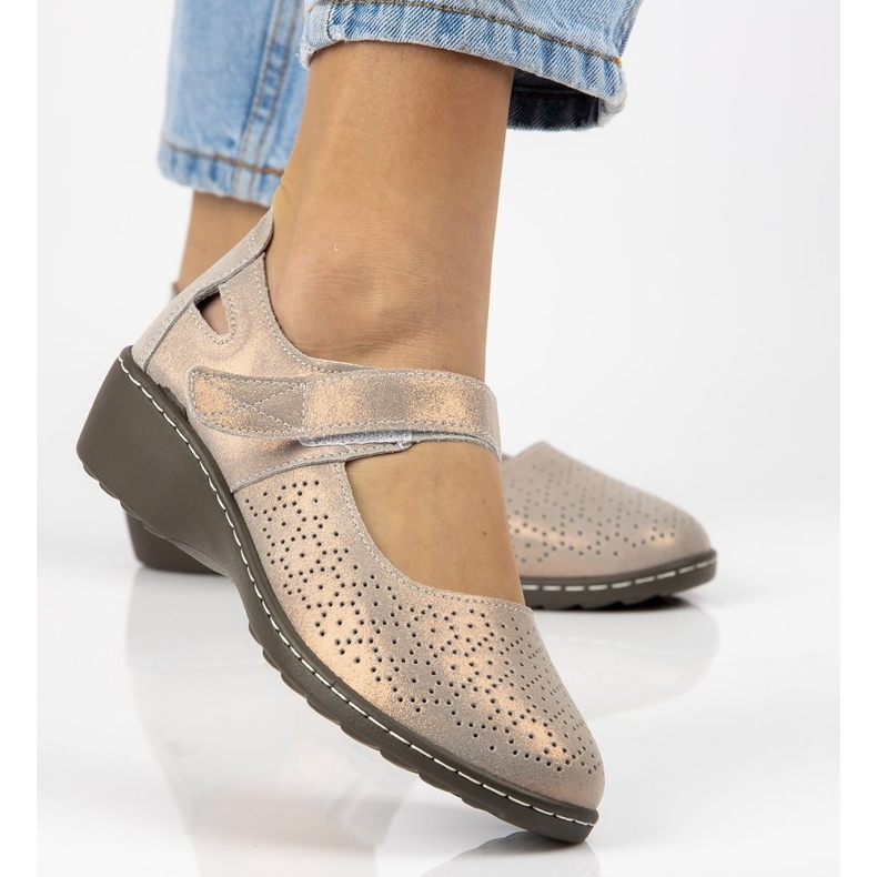 Zapatos de piel Filippo DP1319/20 Go dorado 1 Zapatos de piel Filippo DP1319/20 Go dorado 1