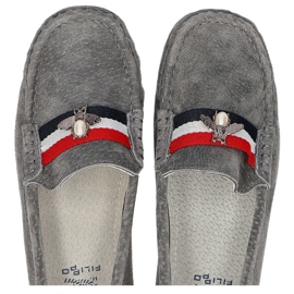 Zapatos Filippo DP1406 / 20 Gr Gris 1