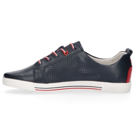 Zapatos de piel Filippo DP008/20 Nv azul marino 5