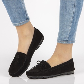 Mocasines de piel Filippo DP1204/20 Bk negro 1