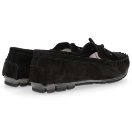 Mocasines de piel Filippo DP1204/20 Bk negro 6