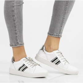 Zapatos de piel Filippo DP1391/20 Wh blanco 5