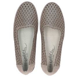 Zapatos de cuero Filippo DP748 / 20 Gr gris 3