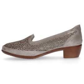 Zapatos de piel Filippo DP1405 / 20 Gr gris 4
