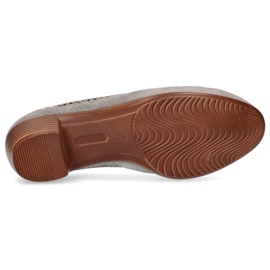 Zapatos de piel Filippo DP1405 / 20 Gr gris 5