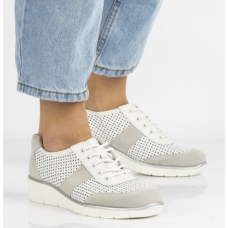 Zapatos de piel Filippo DP028/20 Wh blanco 2 Zapatos de piel Filippo DP028/20 Wh blanco 2