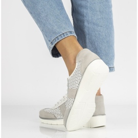 Zapatos de piel Filippo DP028/20 Wh blanco 3