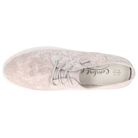 Zapatos de piel Filippo DP1383 / 20 Gr gris beige rosado 4