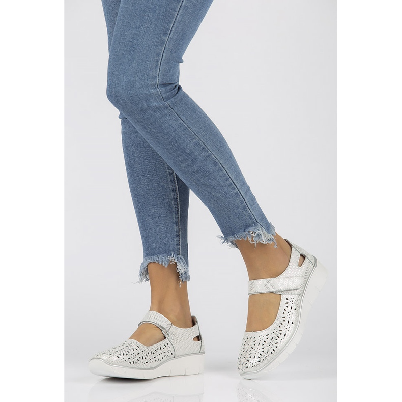 Filippo DP640 / 20 Wh Blanco zapatos bajos 1