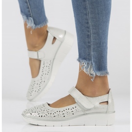 Filippo DP640 / 20 Wh Blanco zapatos bajos 5