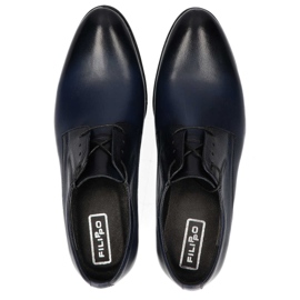 Filippo A-6273-325 Zapatos azul marino 5