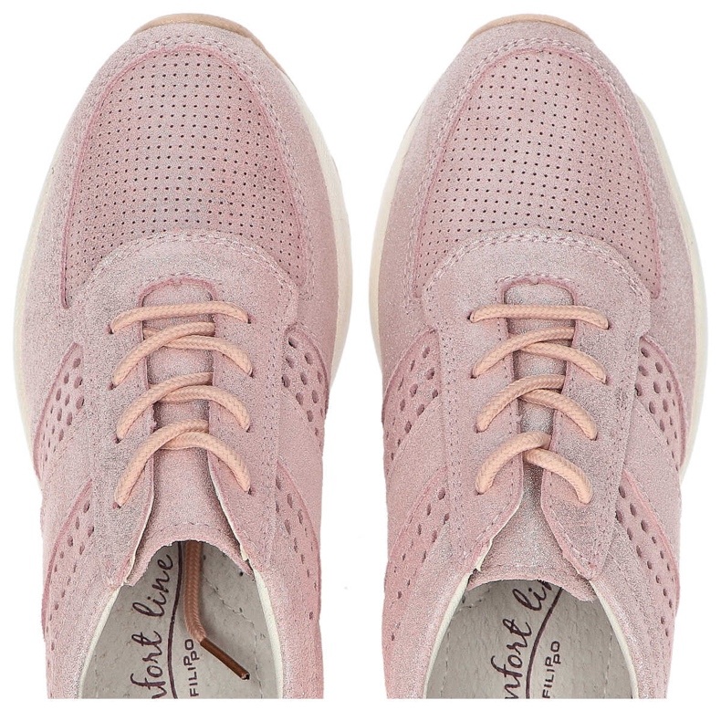 Zapatos Filippo DP736 / 20 Pi Rosa 1