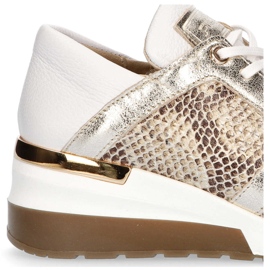 Zapatos Filippo 460 Dorado R2 Blanco 7