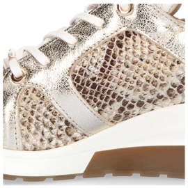 Zapatos Filippo 460 Dorado R2 Blanco 8