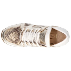 Zapatos Filippo 460 Dorado R2 Blanco 10
