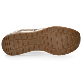 Zapatos Filippo 460 Dorado R2 Blanco 11