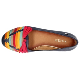 Filippo 04016-17/00-5 Zapatillas azul marino multicolor 10