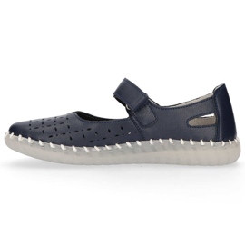 Zapatos de piel Filippo DP1262/20 Nv azul marino 5