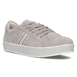 Zapatos de piel Filippo DP1258 / 20 Gr gris marrón 2