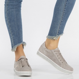 Zapatos de piel Filippo DP1258 / 20 Gr gris marrón 1 Zapatos de piel Filippo DP1258 / 20 Gr gris marrón 1