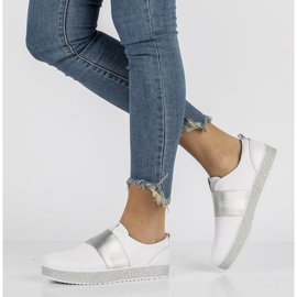 Zapatos de piel Filippo DP1259/20 Wh blanco 1