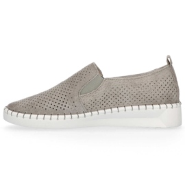 Zapatos de piel Filippo DP063 / 20 Gr gris 5