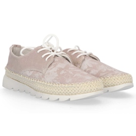 Zapatos de piel Filippo DP701/20 Be beige 4