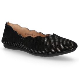 Bailarinas de cuero Filippo DP1260/20 Bk negro 2