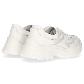 Zapatillas de cuero Filippo DP1410 / 20 Wh blanco 1 Zapatillas de cuero Filippo DP1410 / 20 Wh blanco 1
