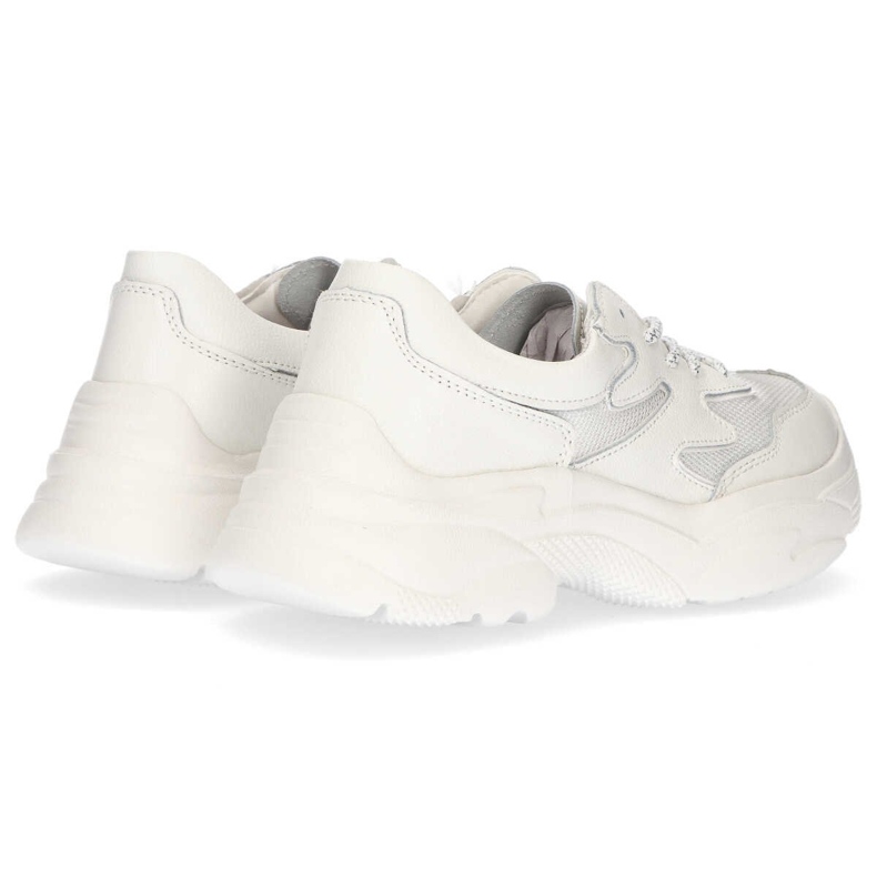 Zapatillas de cuero Filippo DP1410 / 20 Wh blanco 1 Zapatillas de cuero Filippo DP1410 / 20 Wh blanco 1