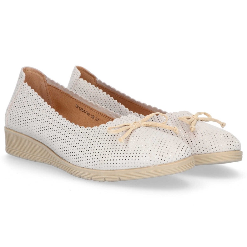 Zapatos de piel Filippo DP1254 / 20 Gr gris 1