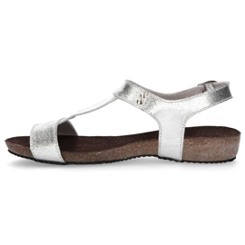 Sandalias Filippo DS1271/20 Si plata gris 7