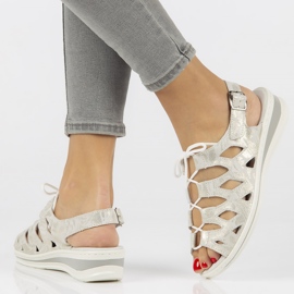 Sandalias Filippo DS1247/20 Go Gold dorado 3
