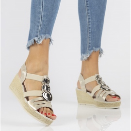 Sandalias Filippo DS1248/20 Beige marrón 2