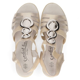 Sandalias Filippo DS1248/20 Beige marrón 5