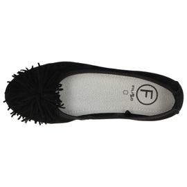 Bailarinas de cuero Filippo DP1206/20 Bk negro 4