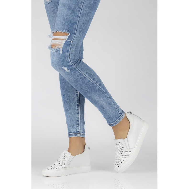 Filippo DP1398 / 20 Wh Zapatos bajos blancos 1 Filippo DP1398 / 20 Wh Zapatos bajos blancos 1