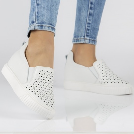 Filippo DP1398 / 20 Wh Zapatos bajos blancos 3