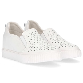 Filippo DP1398 / 20 Wh Zapatos bajos blancos 4