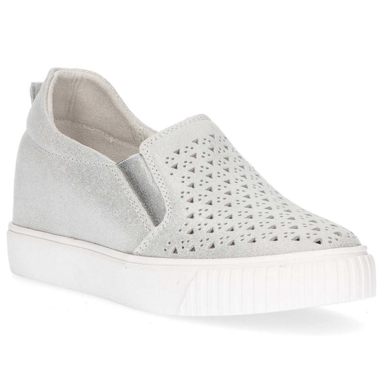 Zapatos de piel Filippo DP1398/20 Si plata 2