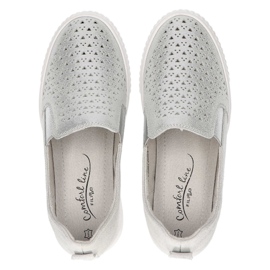 Zapatos de piel Filippo DP1398/20 Si plata 5