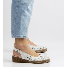 Filippo DP753 / 20 Wh sandalias blancas blanco 6