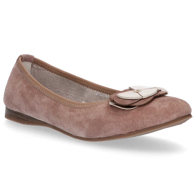 Bailarinas de cuero Filippo DP1216/20 Sd arena beige marrón 1