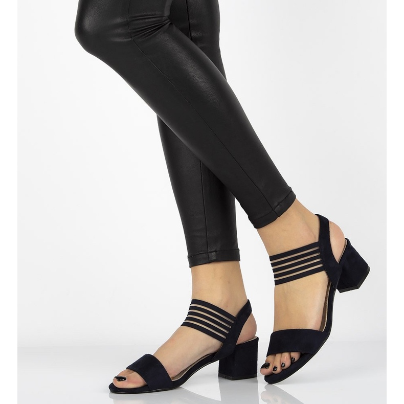 Sandalias Filippo DS1289/20 Nv azul marino 1