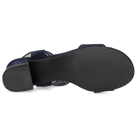 Sandalias Filippo DS1289/20 Nv azul marino 6