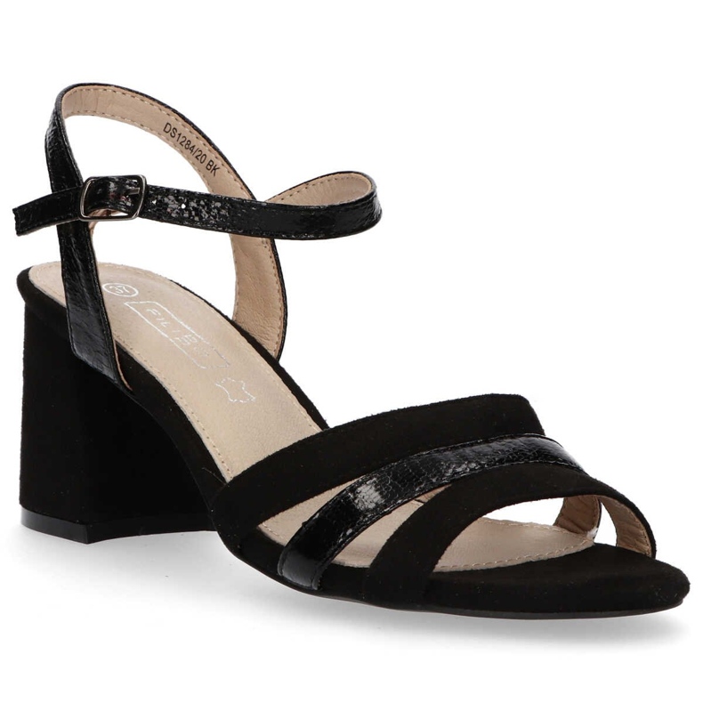 Filippo DS1284/20 Bk sandalias negras negro 2 Filippo DS1284/20 Bk sandalias negras negro 2