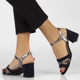 Sandalias Filippo DS1284/20 Nv azul marino 6