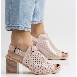 Sandalias Filippo DS757/20 Pi Rosa rosado 3