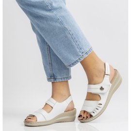 Filippo DS1402 / 20 Wh Sandalias blancas blanco 2